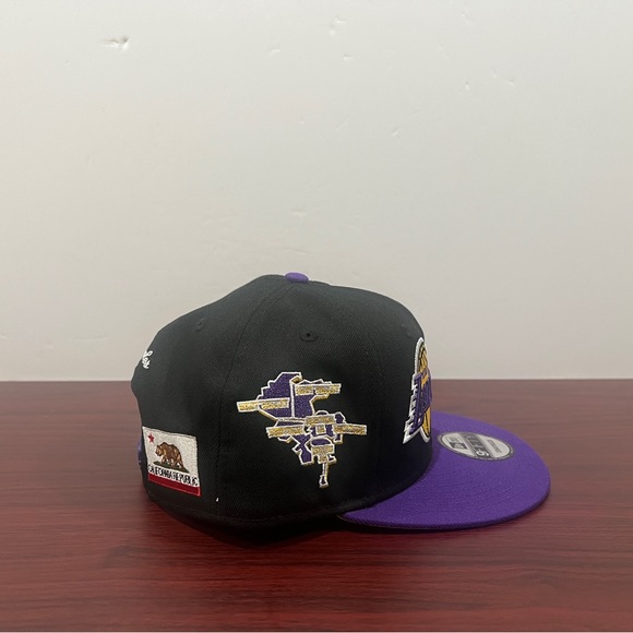 New Era, 9Fifty, Snapback Hat, Los Angeles Lakers - Picture 4 of 13